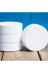 Tabchlor Multi 10 Kg %90 Tablet Klor - Stabilize Triklor Tableti 200 Gr