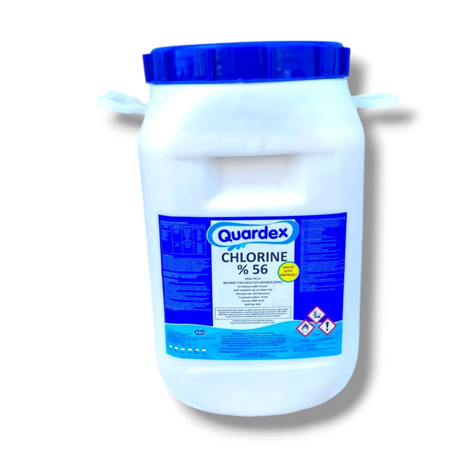 Quardex 56 'lık Granül Toz Klor 25 Kg