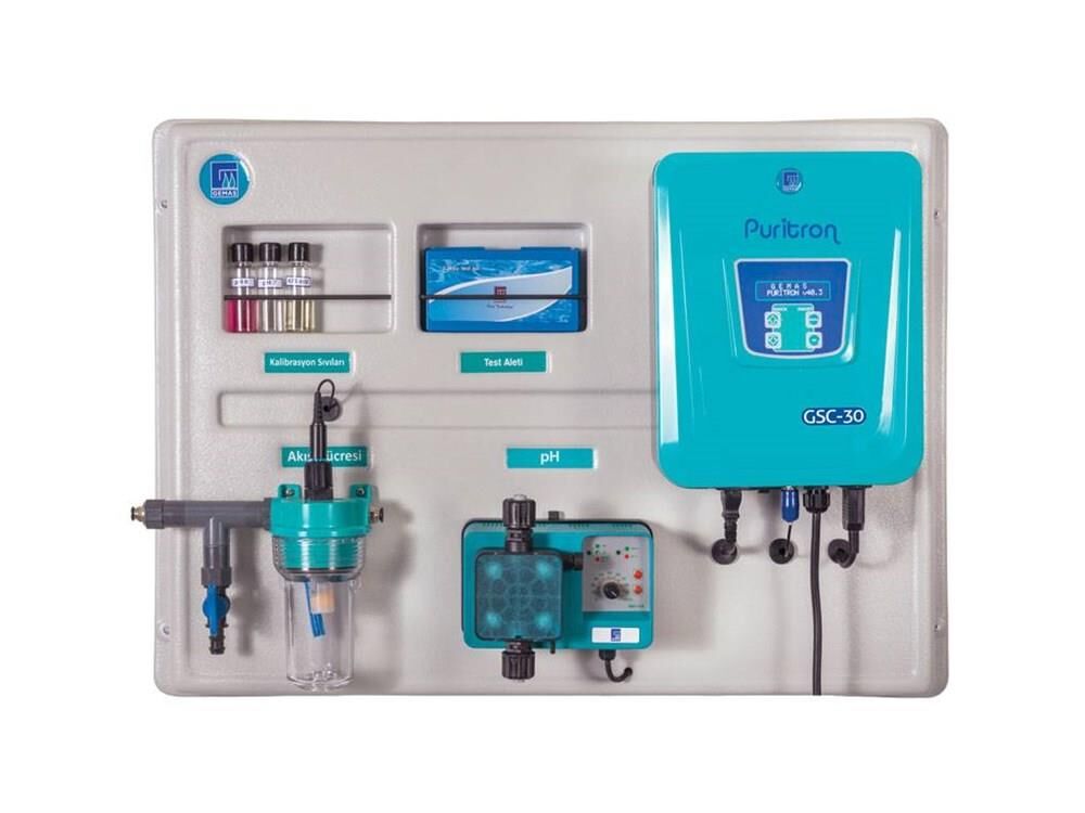 Gemaş Puritron GSC-101 Tuz Klor Jeneratörü Otomatik pH Kontrollü 40m³