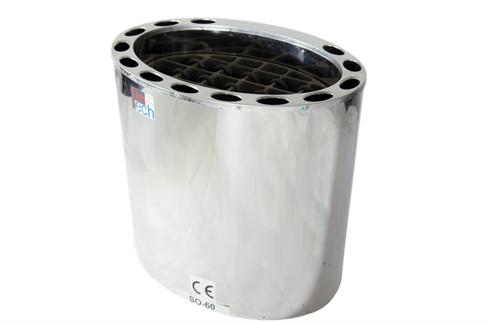 Fintech ROUND 3Kw Sauna Isıtıcısı Harici Kumandalı 4m³