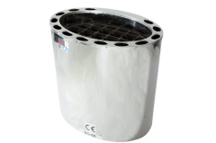 Fintech ROUND 6Kw Sauna Isıtıcısı Harici Kumandalı 9m³