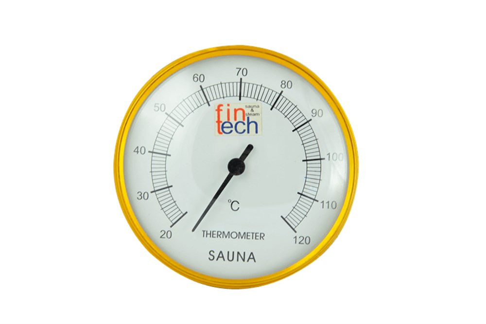 Plastik Tip Sauna Termometresi Fintech