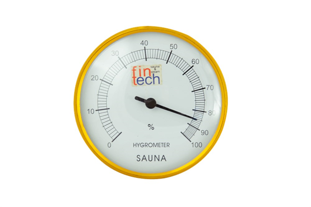 Plastik Tip Sauna Higrometresi Fintech