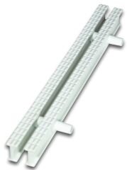 Waterfun Havuz Taşma Izgarası 25 cm Çift Geçme Tek Desen Lüx Seri WF