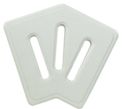 Waterfun Havuz Izgara Köşe Parçası 30 cm 45 Derece