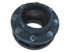 Gemaş PVC Çalpara Çekvalf Kole Flanşları ve Civatalı Komple 110mm