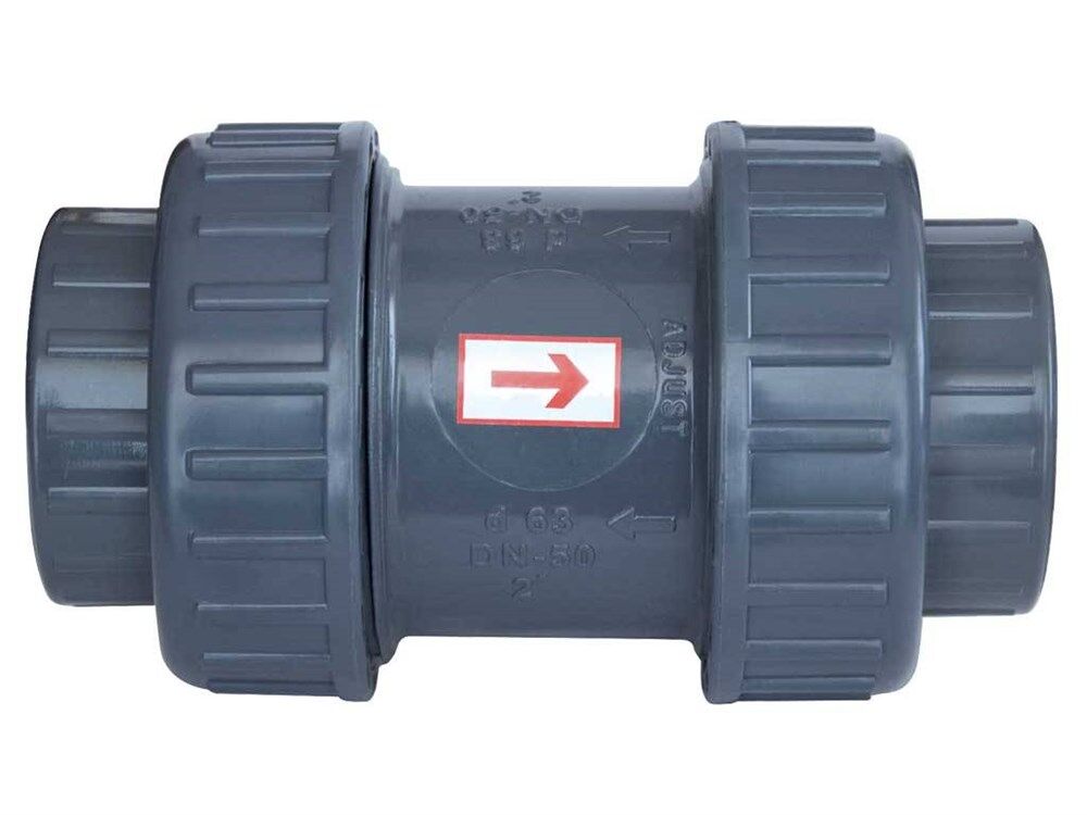 Gemaş PVC Yaylı Çekvalf 50mm
