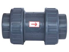 Gemaş PVC Yaylı Çekvalf 50mm