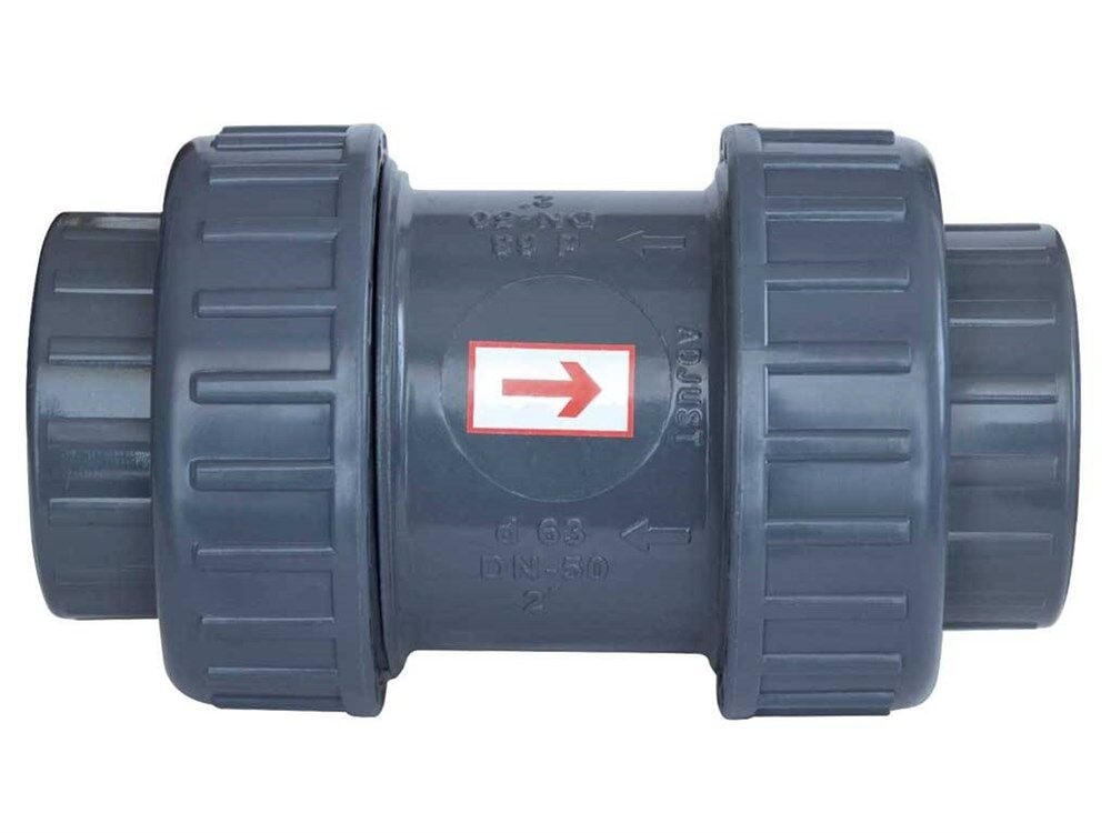 Gemaş PVC Yaylı Çekvalf 90mm