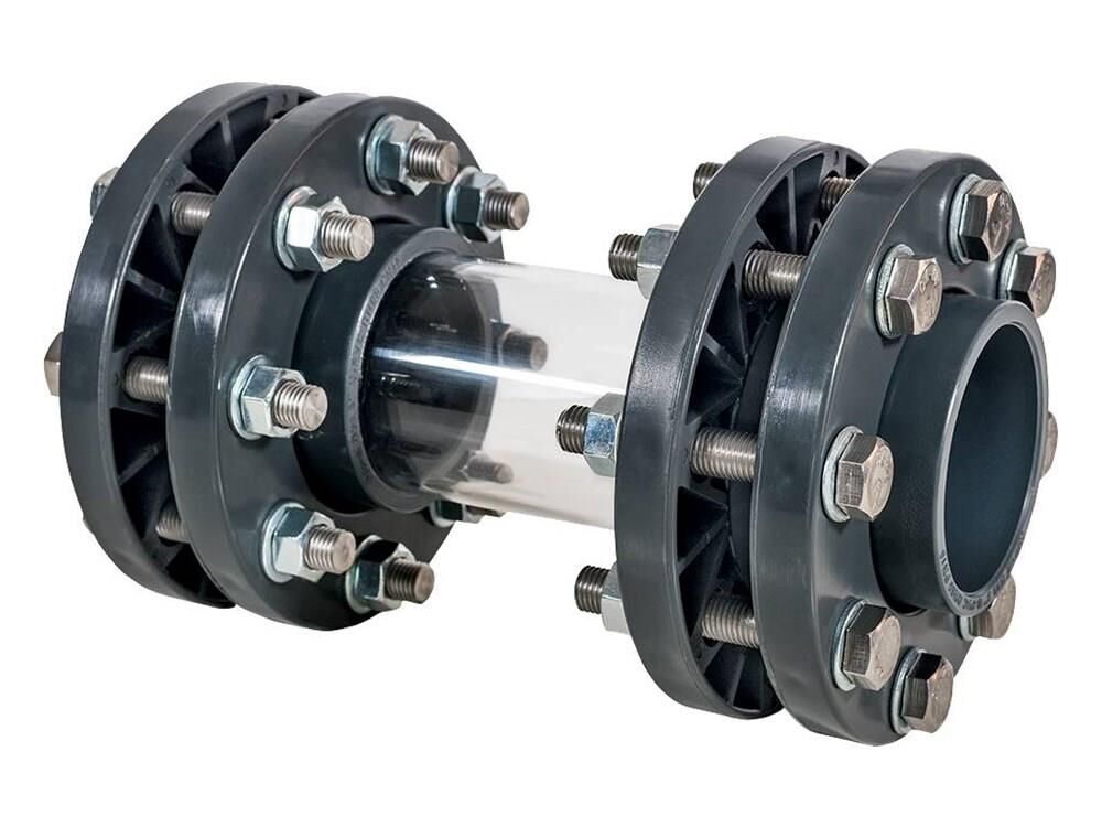 Flanş Bağlantılı Gözetleme Camı 200mm